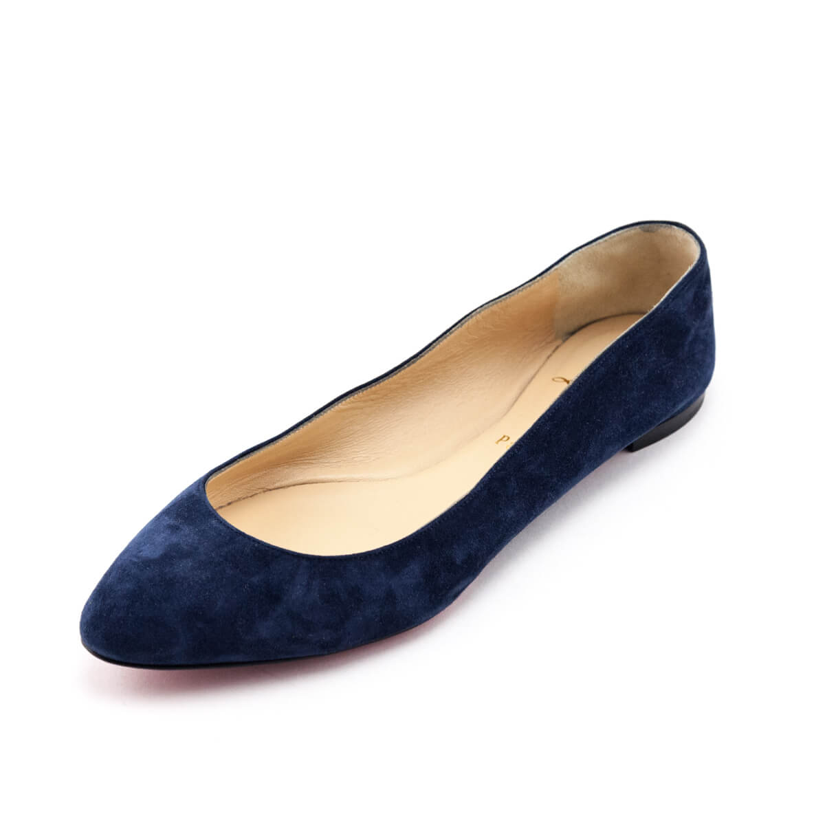 Christian Louboutin Navy Blue Suede Pointed Toe Ballet Flats Size US 10 | EU 40 - Replica Handbag 
 - Replica Handbags 
Best Quality
 Designer Handbags 
Preloved Fashions