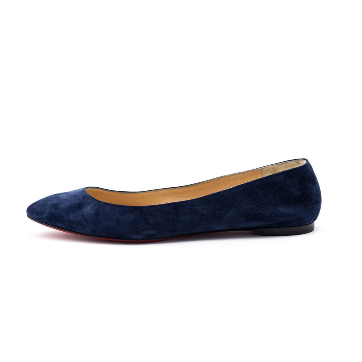 Christian Louboutin Navy Blue Suede Pointed Toe Ballet Flats Size US 10 | EU 40 - Replica Handbag 
 - Replica Handbags 
Best Quality
 Designer Handbags 
Preloved Fashions