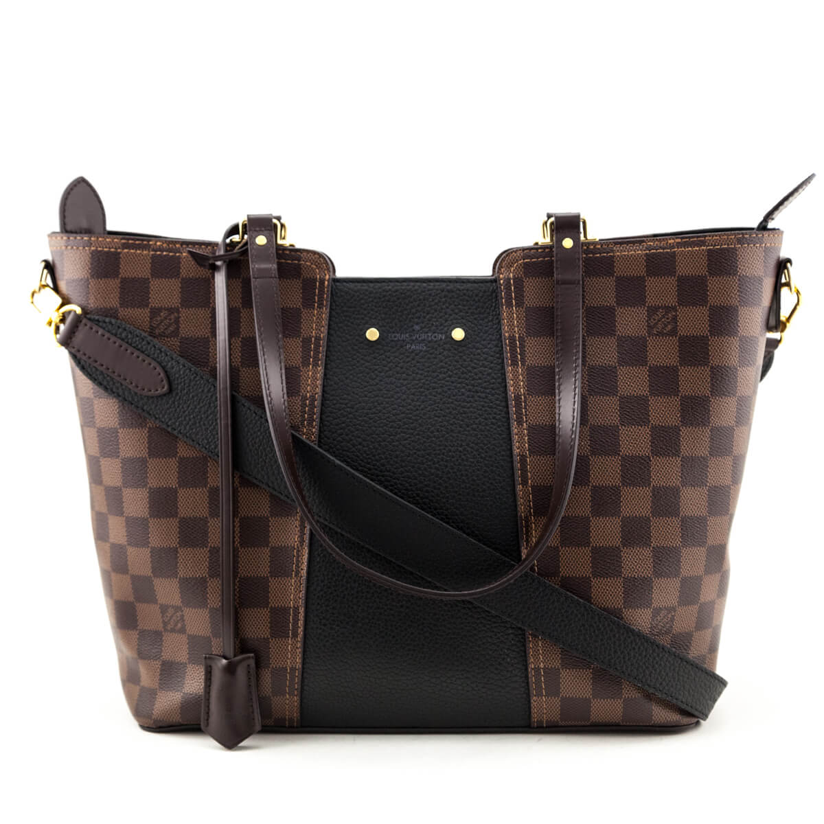 Louis Vuitton Damier Ebene 
Black Taurillon Jersey Tote - Replica Handbag 
 - Replica Handbags 
Best Quality
 Designer Handbags 
Preloved Fashions