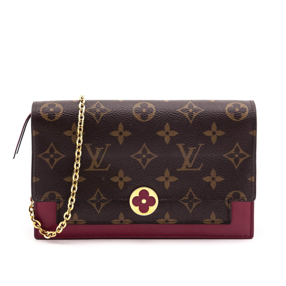 Louis Vuitton Monogram 
Fuchsia Flore Chain Wallet Bag - Replica Handbag 
 - Replica Handbags 
Best Quality
 Designer Handbags 
Preloved Fashions