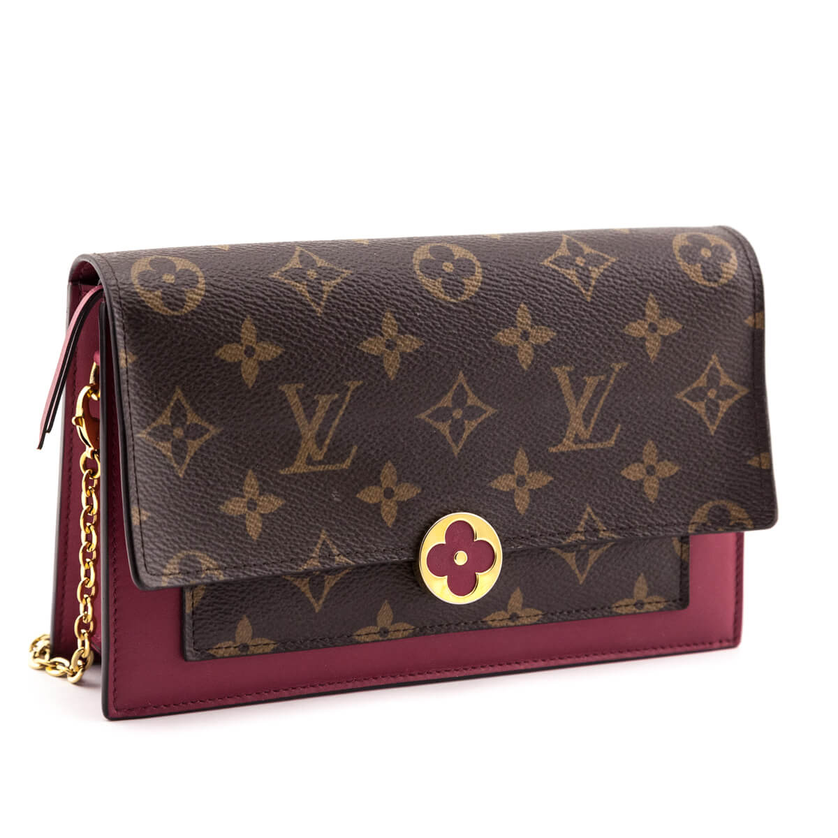 Louis Vuitton Monogram 
Fuchsia Flore Chain Wallet Bag - Replica Handbag 
 - Replica Handbags 
Best Quality
 Designer Handbags 
Preloved Fashions