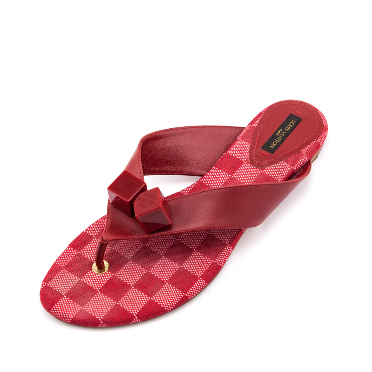 Louis Vuitton Damier Couleur Carmine Flip Flop Sandals Size US 11 | EU 41 - Replica Handbag 
 - Replica Handbags 
Best Quality
 Designer Handbags 
Preloved Fashions