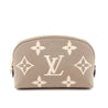 Louis Vuitton Tourterelle 
Creme Empreinte Monogram Giant Cosmetic Pouch PM - Replica Handbag 
 - Replica Handbags 
Best Quality
 Designer Handbags 
Preloved Fashions