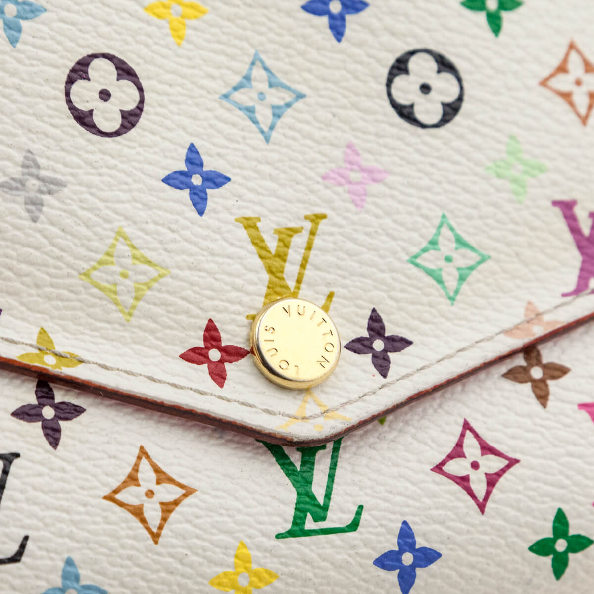 Louis Vuitton White Monogram Multicolore Litchi Sarah Wallet NM - Replica Handbag 
 - Replica Handbags 
Best Quality
 Designer Handbags 
Preloved Fashions