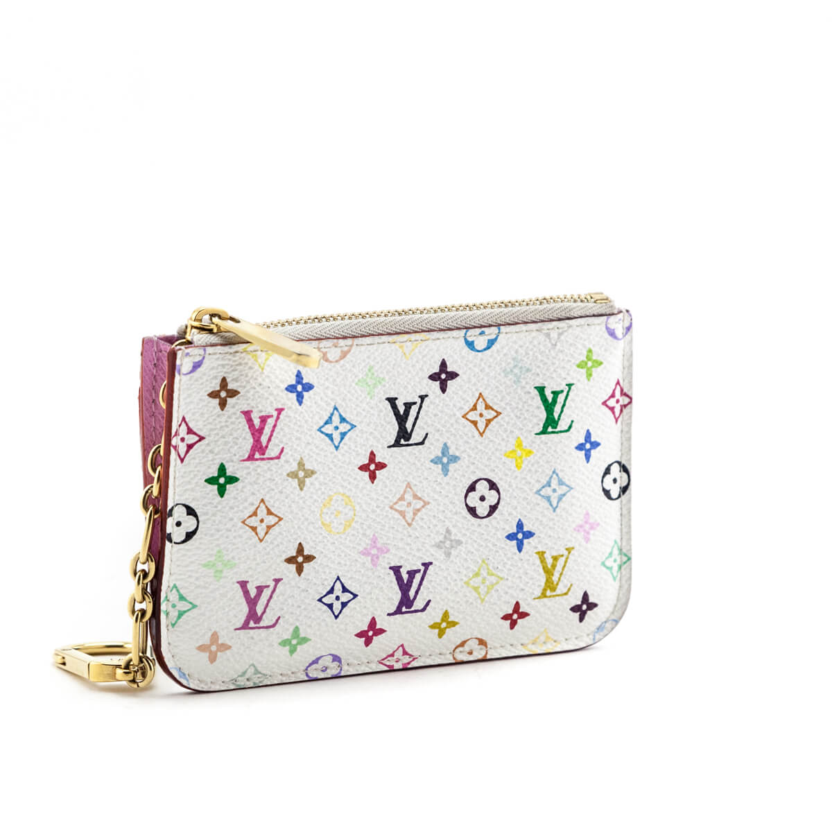 Louis Vuitton White Mulitcolore Key Pochette - Replica Handbag 
 - Replica Handbags 
Best Quality
 Designer Handbags 
Preloved Fashions