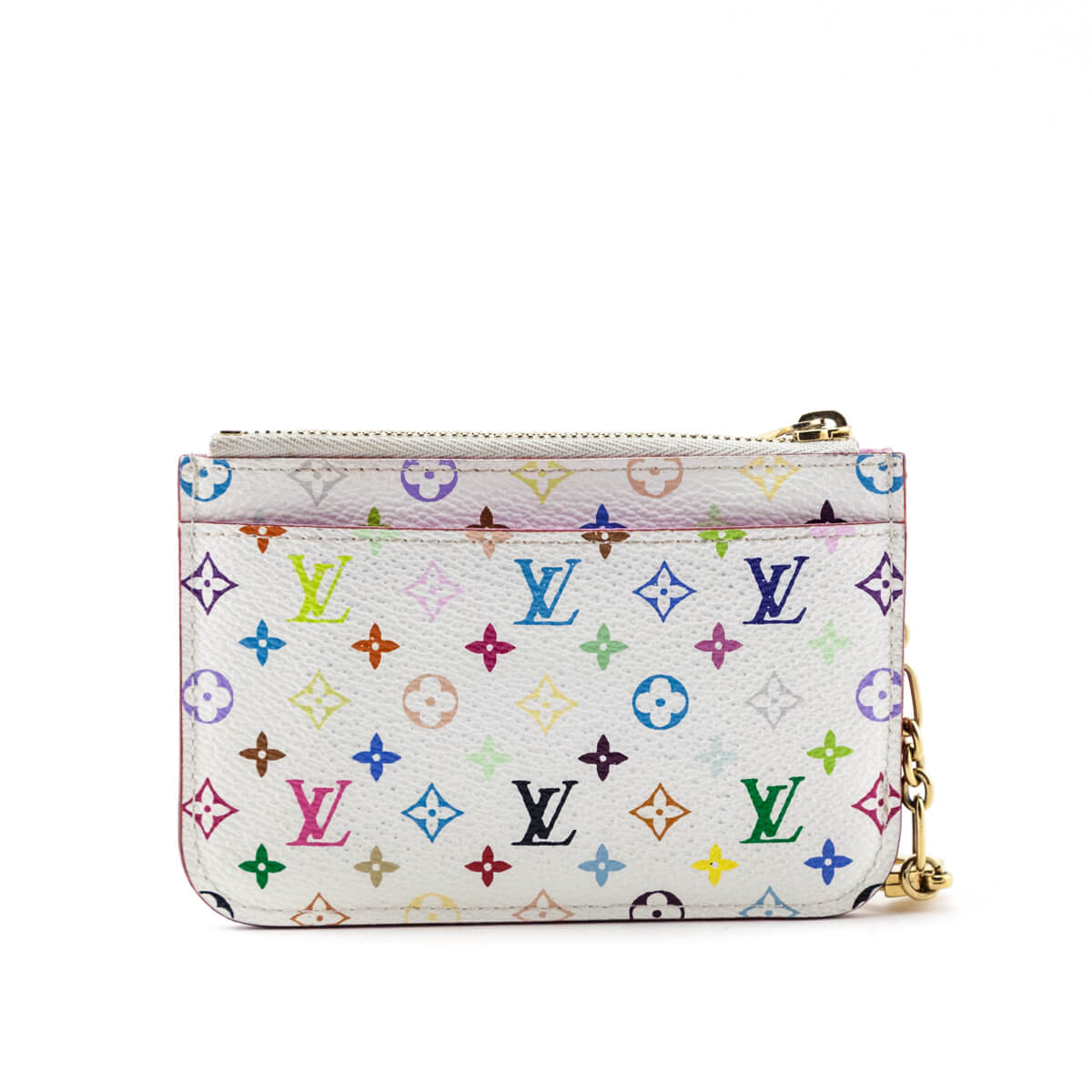 Louis Vuitton White Mulitcolore Key Pochette - Replica Handbag 
 - Replica Handbags 
Best Quality
 Designer Handbags 
Preloved Fashions