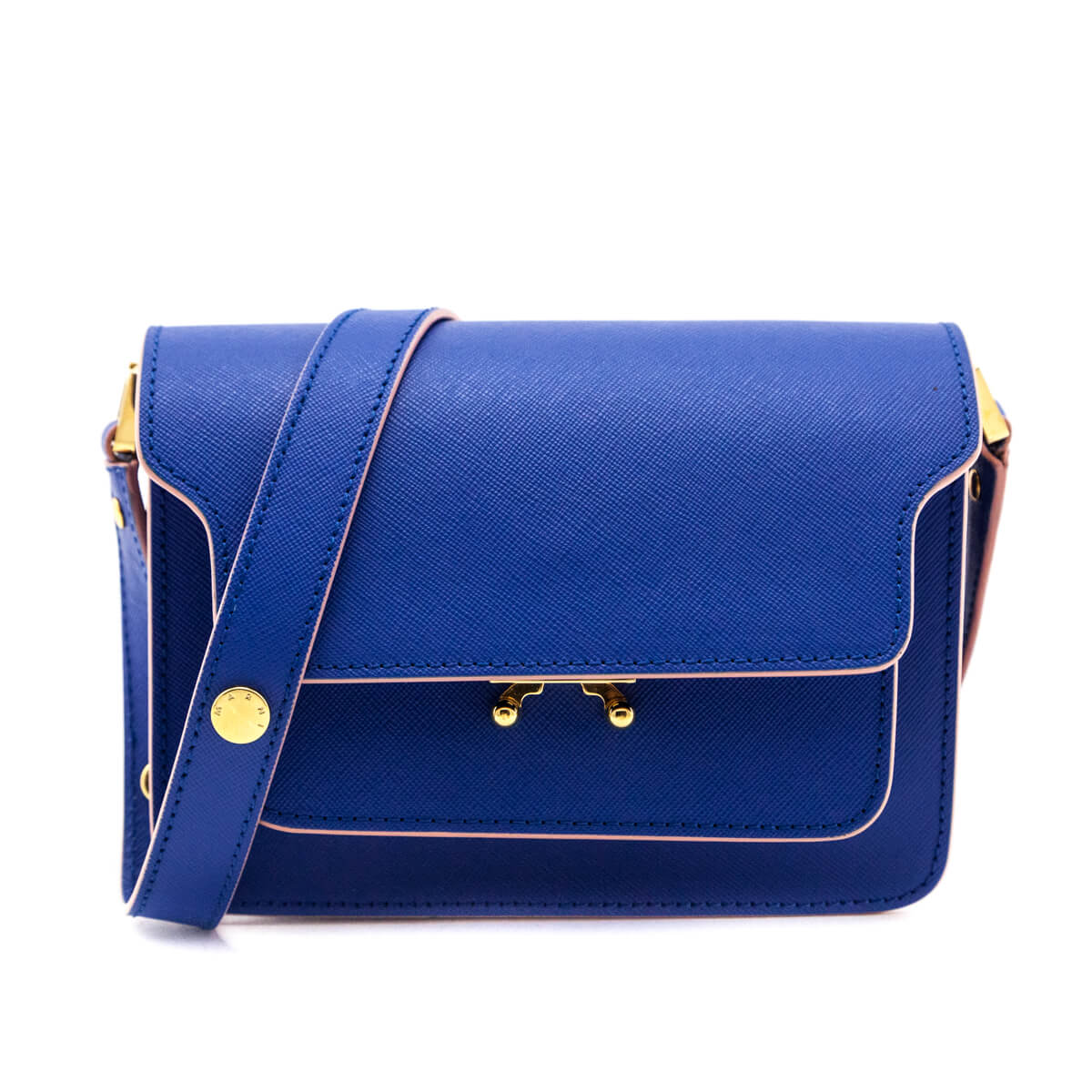 Marni Blue Saffiano Mini Trunk Bag - Replica Handbag 
 - Replica Handbags 
Best Quality
 Designer Handbags 
Preloved Fashions