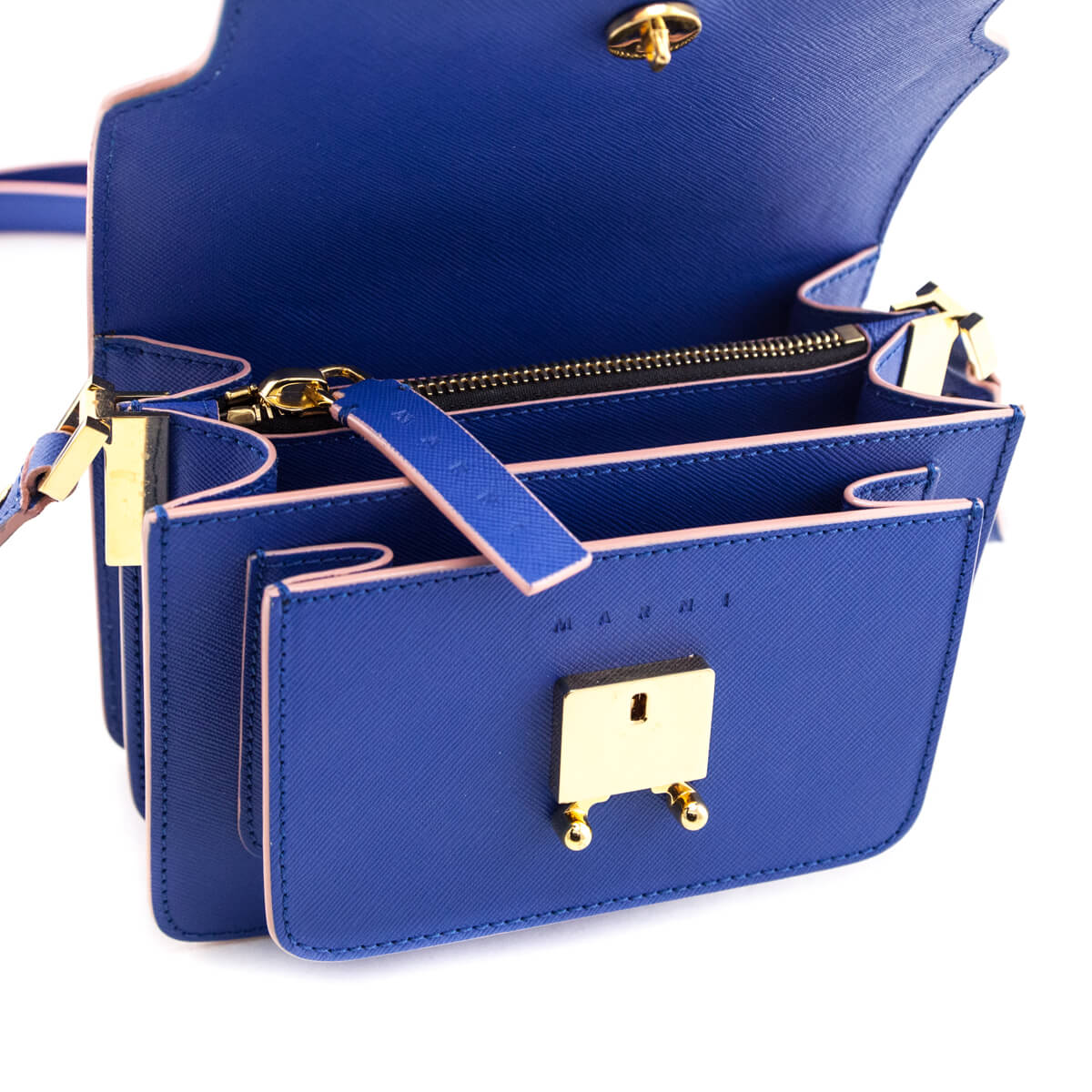 Marni Blue Saffiano Mini Trunk Bag - Replica Handbag 
 - Replica Handbags 
Best Quality
 Designer Handbags 
Preloved Fashions