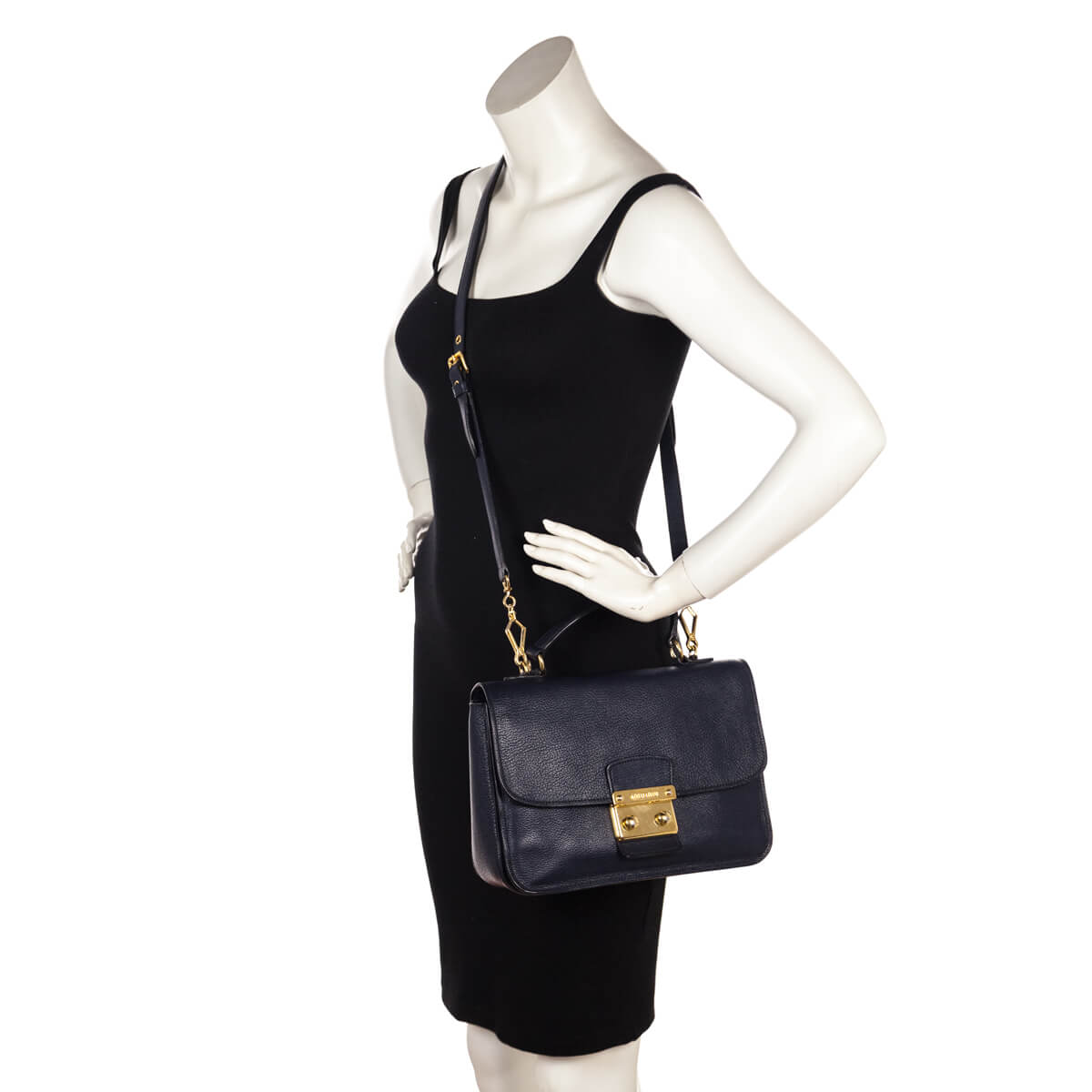 Miu Miu Navy Goatskin Madras Satchel - Replica Handbag 
 - Replica Handbags 
Best Quality
 Designer Handbags 
Preloved Fashions