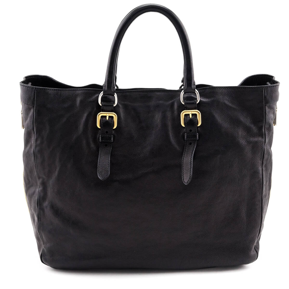 Prada Black Glace Calfskin Zippers Satchel - Replica Handbag 
 - Replica Handbags 
Best Quality
 Designer Handbags 
Preloved Fashions