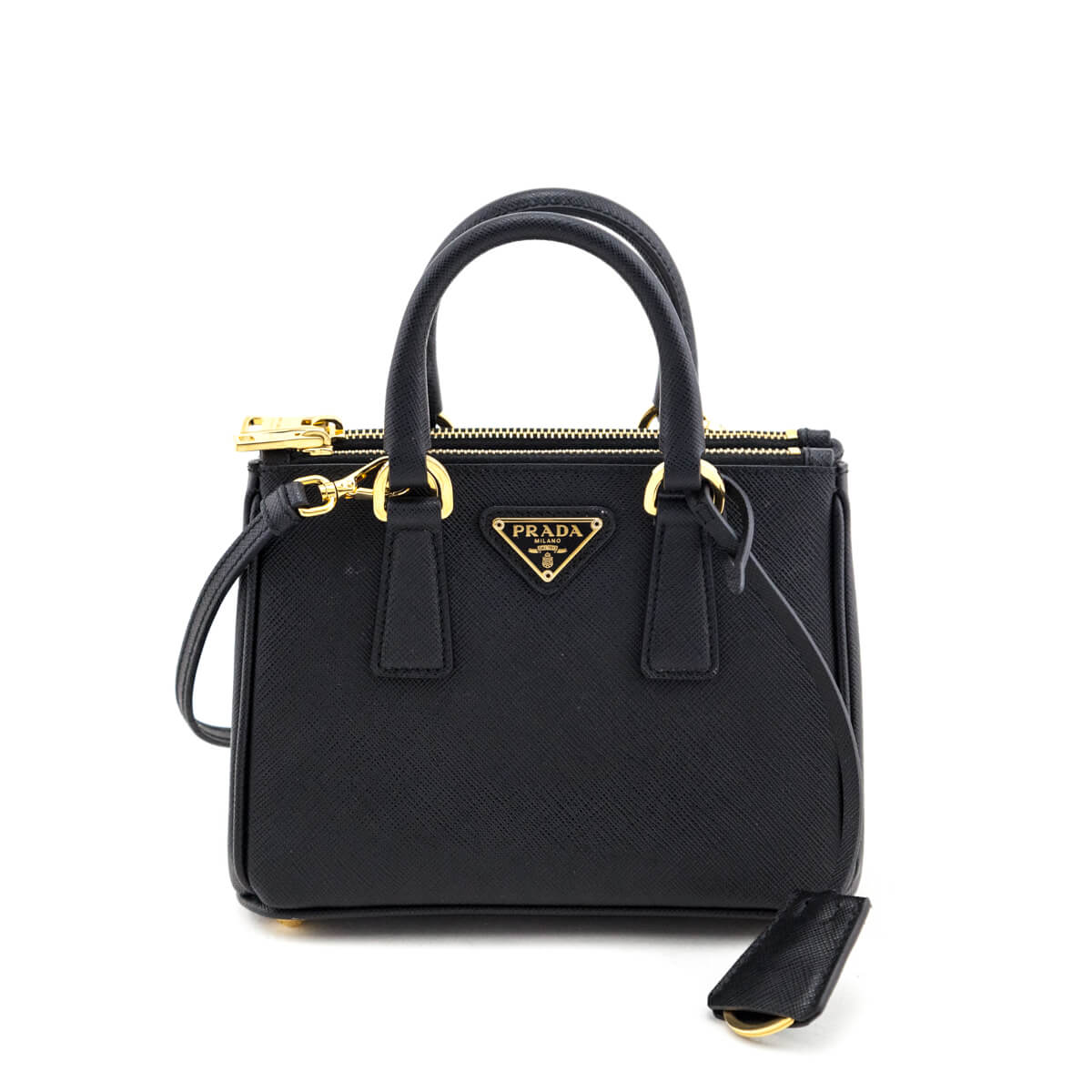 Prada Black Saffiano Lux Mini Galleria Double Zip Tote - Replica Handbag 
 - Replica Handbags 
Best Quality
 Designer Handbags 
Preloved Fashions