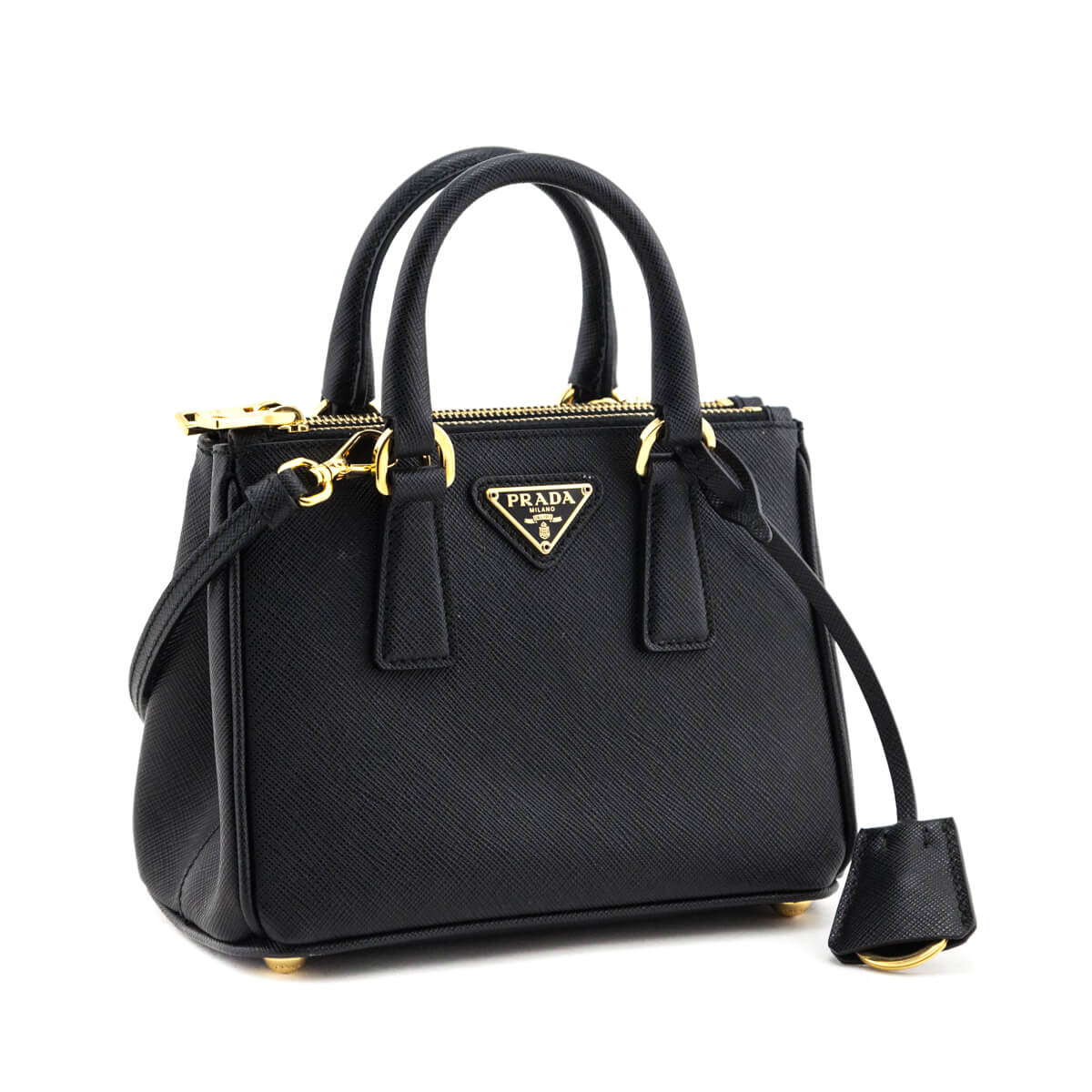 Prada Black Saffiano Lux Mini Galleria Double Zip Tote - Replica Handbag 
 - Replica Handbags 
Best Quality
 Designer Handbags 
Preloved Fashions