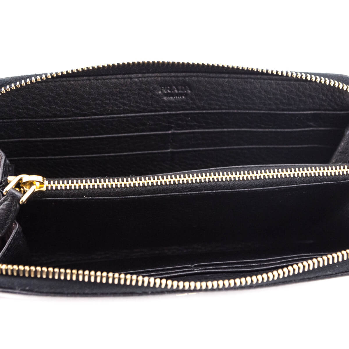 Prada Black Vitello Daino Zip Around Wallet - Replica Handbag 
 - Replica Handbags 
Best Quality
 Designer Handbags 
Preloved Fashions