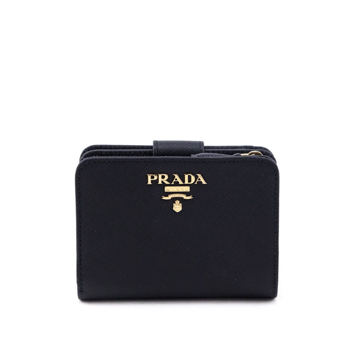 Prada Black 
Ibisco Saffiano Small Bi-fold Wallet - Replica Handbag 
 - Replica Handbags 
Best Quality
 Designer Handbags 
Preloved Fashions