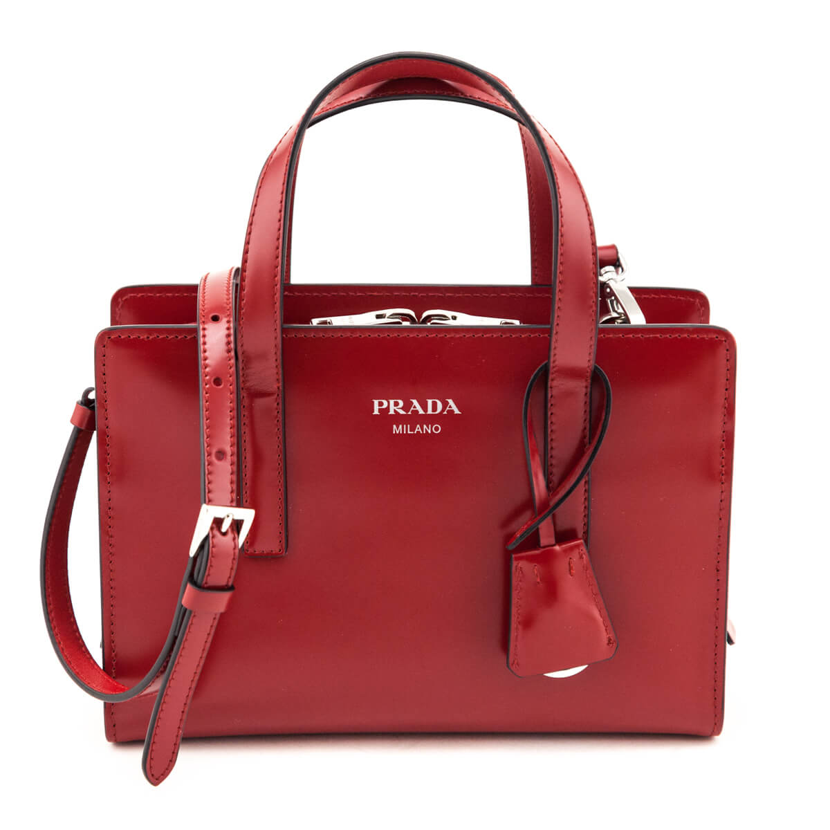 Prada Scarlet Brushed Calfskin Mini Re-Edition 1995 Tote Bag - Replica Handbag 
 - Replica Handbags 
Best Quality
 Designer Handbags 
Preloved Fashions