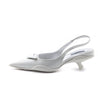 Prada White Brushed Leather Slingback Kitten Heel Pumps Size US 7 | EU 37 - Replica Handbag 
 - Replica Handbags 
Best Quality
 Designer Handbags 
Preloved Fashions