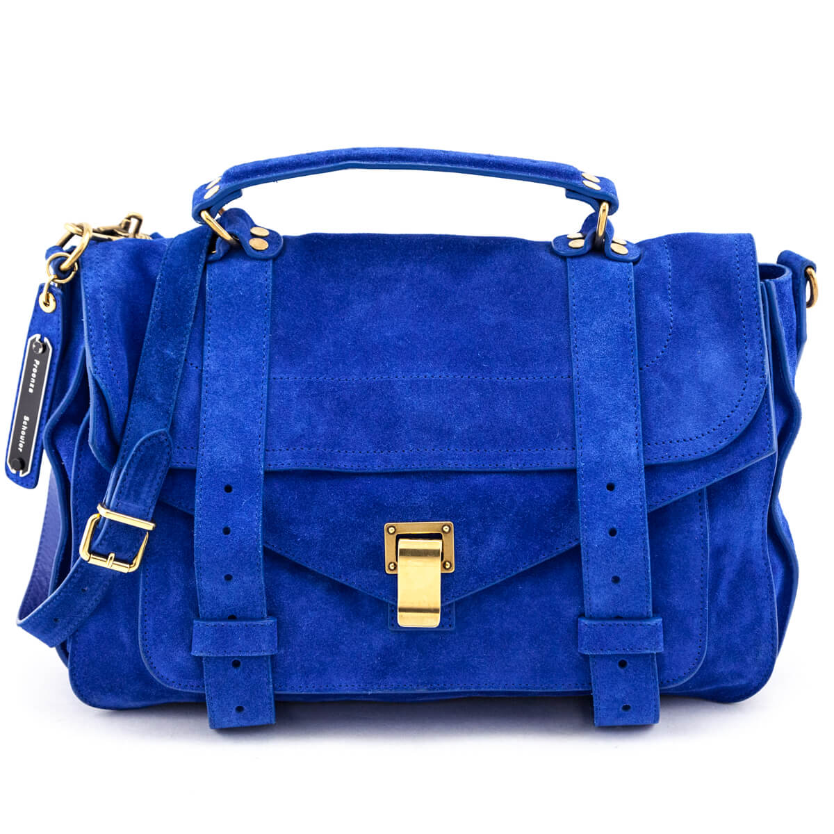 Proenza Schouler Royal Blue Suede Medium PS1 Satchel - Replica Handbag 
 - Replica Handbags 
Best Quality
 Designer Handbags 
Preloved Fashions