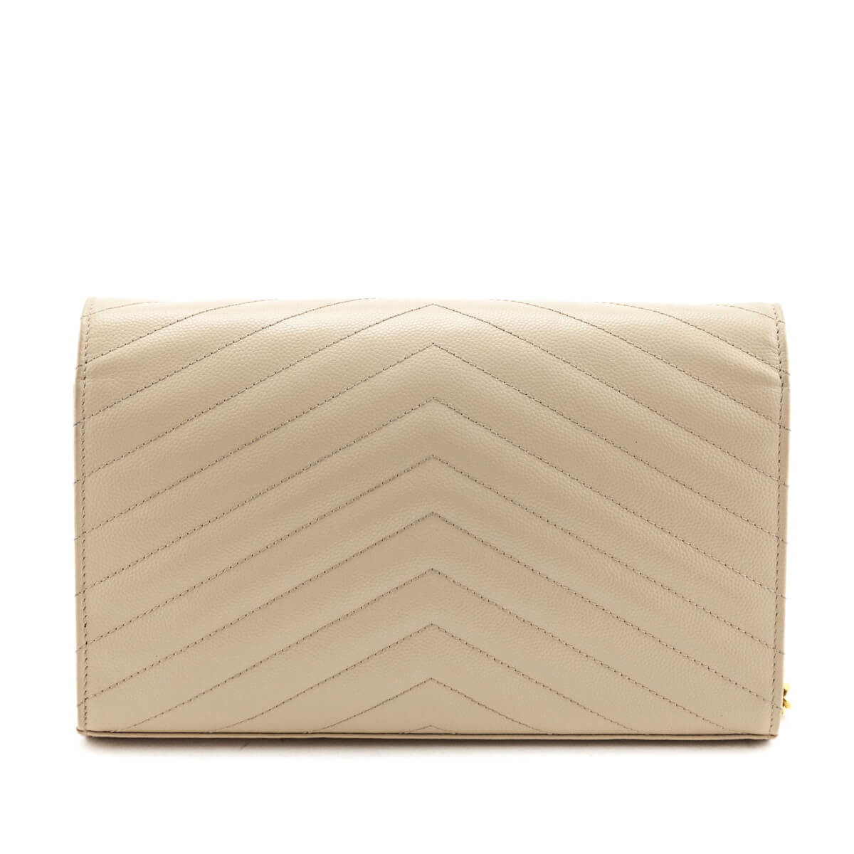 Saint Laurent Beige Grain De Poudre Matelasse Chevron Monogram Chain Wallet - Replica Handbag 
 - Replica Handbags 
Best Quality
 Designer Handbags 
Preloved Fashions