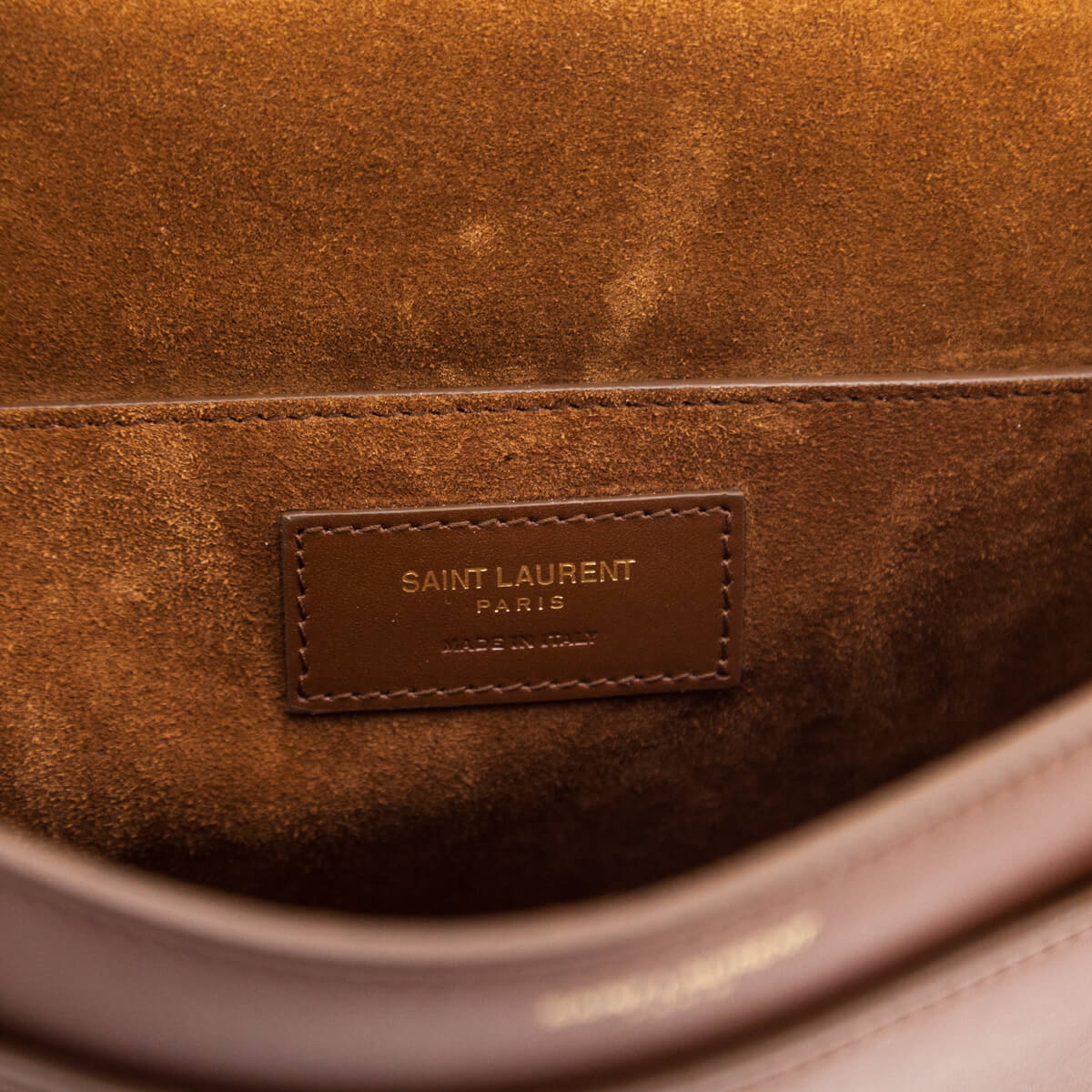 Saint Laurent Brown Smooth Calfskin Betty Satchel - Replica Handbag 
 - Replica Handbags 
Best Quality
 Designer Handbags 
Preloved Fashions