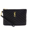 Saint Laurent Black Calfskin Matelasse Cassandre Monogram A5 Pouch - Replica Handbag 
 - Replica Handbags 
Best Quality
 Designer Handbags 
Preloved Fashions