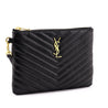 Saint Laurent Black Calfskin Matelasse Cassandre Monogram A5 Pouch - Replica Handbag 
 - Replica Handbags 
Best Quality
 Designer Handbags 
Preloved Fashions