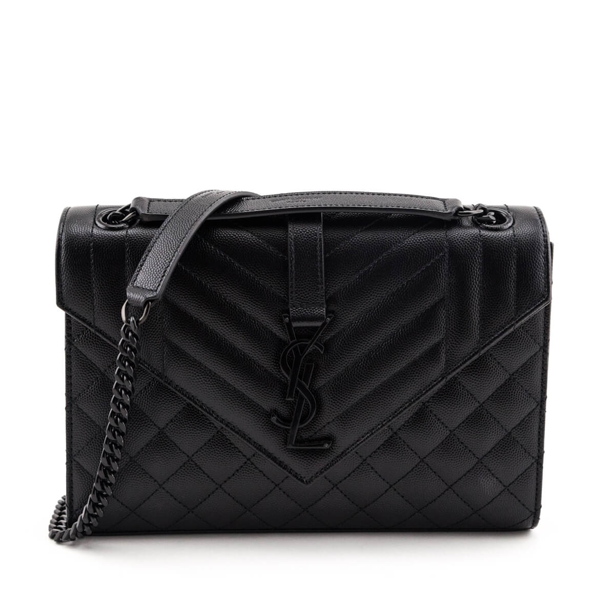 Saint Laurent Black Grain de Poudre Mixed Matelasse Triquilt Medium Monogram Satchel - Replica Handbag 
 - Replica Handbags 
Best Quality
 Designer Handbags 
Preloved Fashions