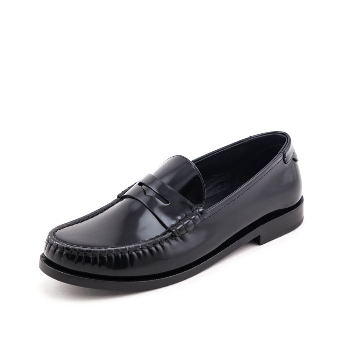 Saint Laurent Black Le Loafer Glossed Leather Loafers Size US 8.5 | EU 38.5 - Replica Handbag 
 - Replica Handbags 
Best Quality
 Designer Handbags 
Preloved Fashions