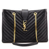 Saint Laurent Black Matelasse Chevron Large Shopping Bag - Replica Handbag 
 - Replica Handbags 
Best Quality
 Designer Handbags 
Preloved Fashions