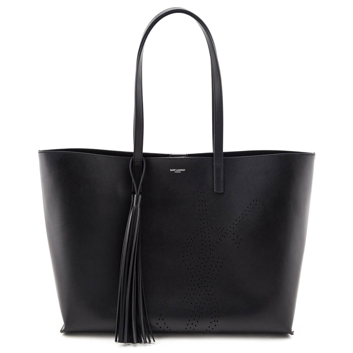 Saint Laurent Black Perforated Leather E/W Shopper Tote - Replica Handbag 
 - Replica Handbags 
Best Quality
 Designer Handbags 
Preloved Fashions