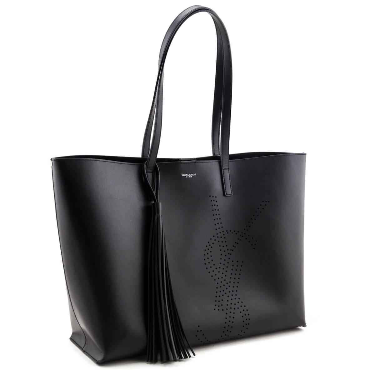 Saint Laurent Black Perforated Leather E/W Shopper Tote - Replica Handbag 
 - Replica Handbags 
Best Quality
 Designer Handbags 
Preloved Fashions