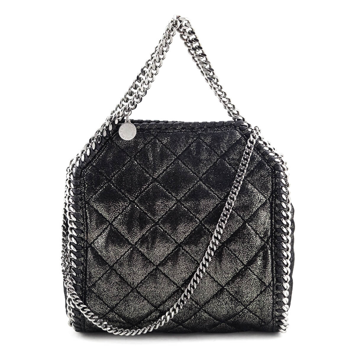 Stella McCartney Black Metallic Quilted Shaggy Deer Mini Falabella Bag - Replica Handbag 
 - Replica Handbags 
Best Quality
 Designer Handbags 
Preloved Fashions