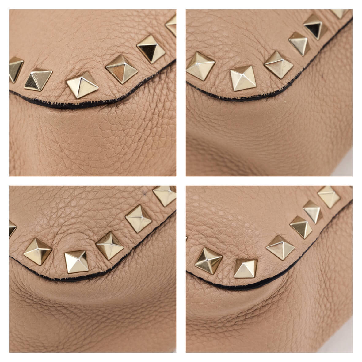 Valentino Beige Calfskin Small Rockstud Hobo Bag - Replica Handbag 
 - Replica Handbags 
Best Quality
 Designer Handbags 
Preloved Fashions