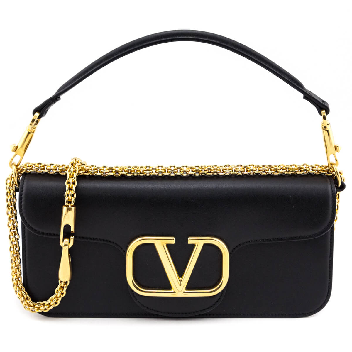 Valentino Black Calfskin Vlogo Loco Shoulder Bag - Replica Handbag 
 - Replica Handbags 
Best Quality
 Designer Handbags 
Preloved Fashions