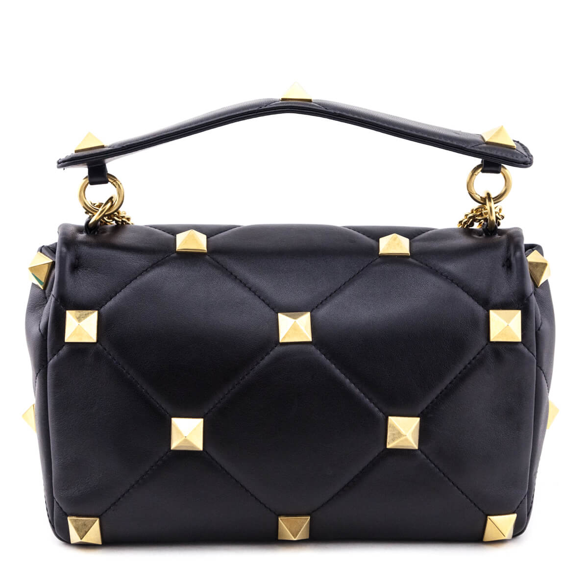 Valentino Black Nappa Large Roman Stud Shoulder Bag - Replica Handbag 
 - Replica Handbags 
Best Quality
 Designer Handbags 
Preloved Fashions