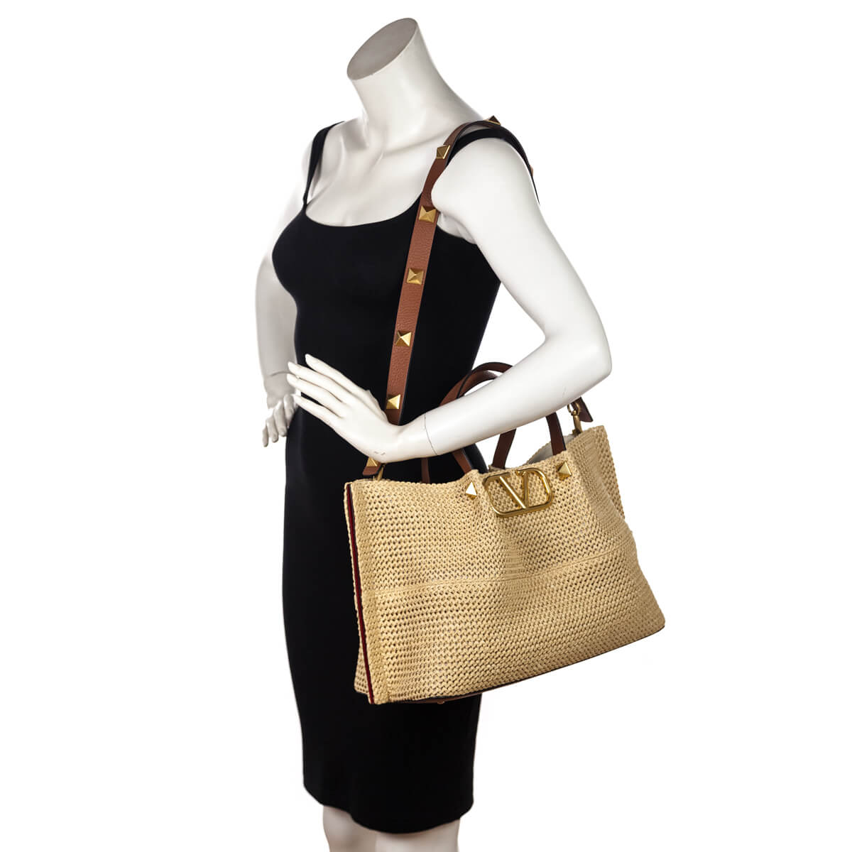 Valentino Natural Straw 
Brown Leather Medium VLogo Summer Tote Bag - Replica Handbag 
 - Replica Handbags 
Best Quality
 Designer Handbags 
Preloved Fashions