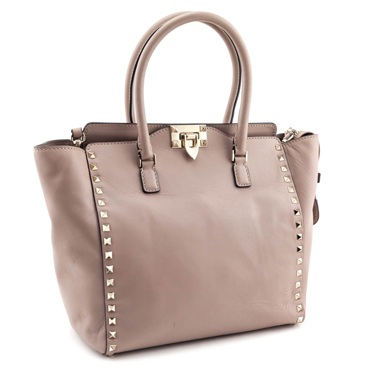 Valentino Nude Calfskin Rockstud Satchel - Replica Handbag 
 - Replica Handbags 
Best Quality
 Designer Handbags 
Preloved Fashions