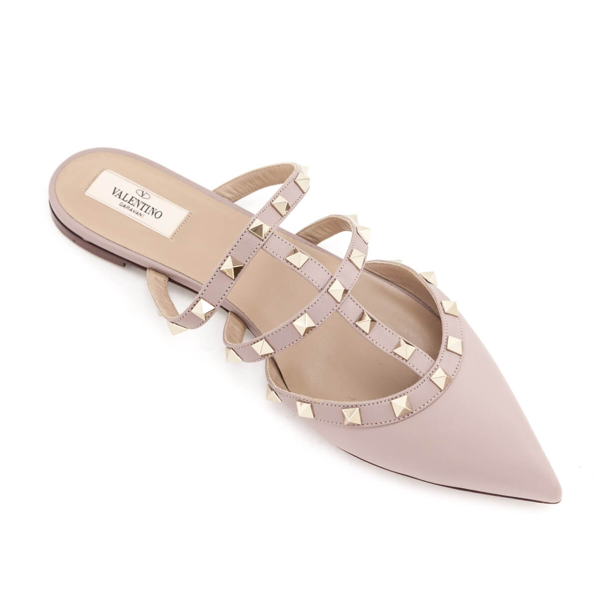 Valentino Nude Nappa Rockstud Flat Cage Mules Size US 11 | EU 41 - Replica Handbag 
 - Replica Handbags 
Best Quality
 Designer Handbags 
Preloved Fashions