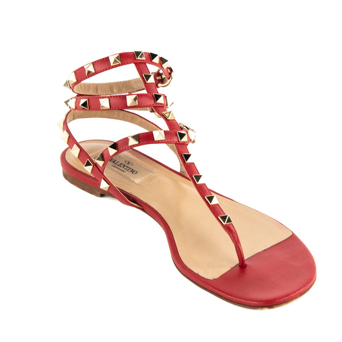 Valentino Red Rockstud Thong Gladiator Sandals Size US 9 | EU 39 - Replica Handbag 
 - Replica Handbags 
Best Quality
 Designer Handbags 
Preloved Fashions