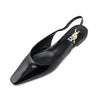 Versace Black Patent Medusa-Plaque Slingback Ballet Flats Size US 11 | IT 41  - Replica Handbag 
 - Replica Handbags 
Best Quality
 Designer Handbags 
Preloved Fashions