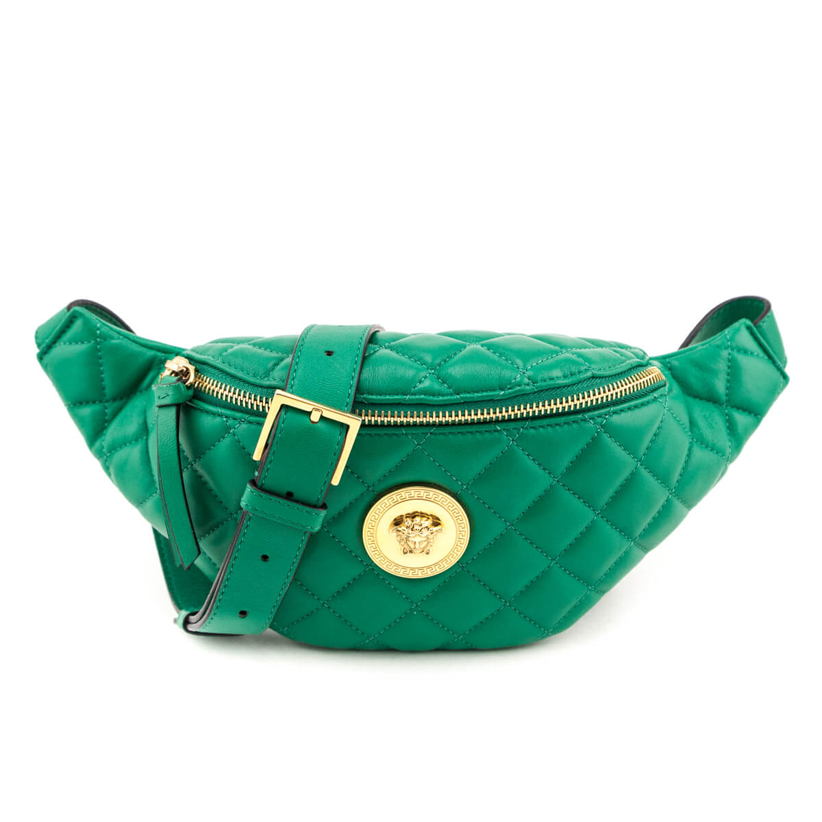 Versace Green Quilted Lambskin Medusa Belt Bag - Replica Handbag 
 - Replica Handbags 
Best Quality
 Designer Handbags 
Preloved Fashions