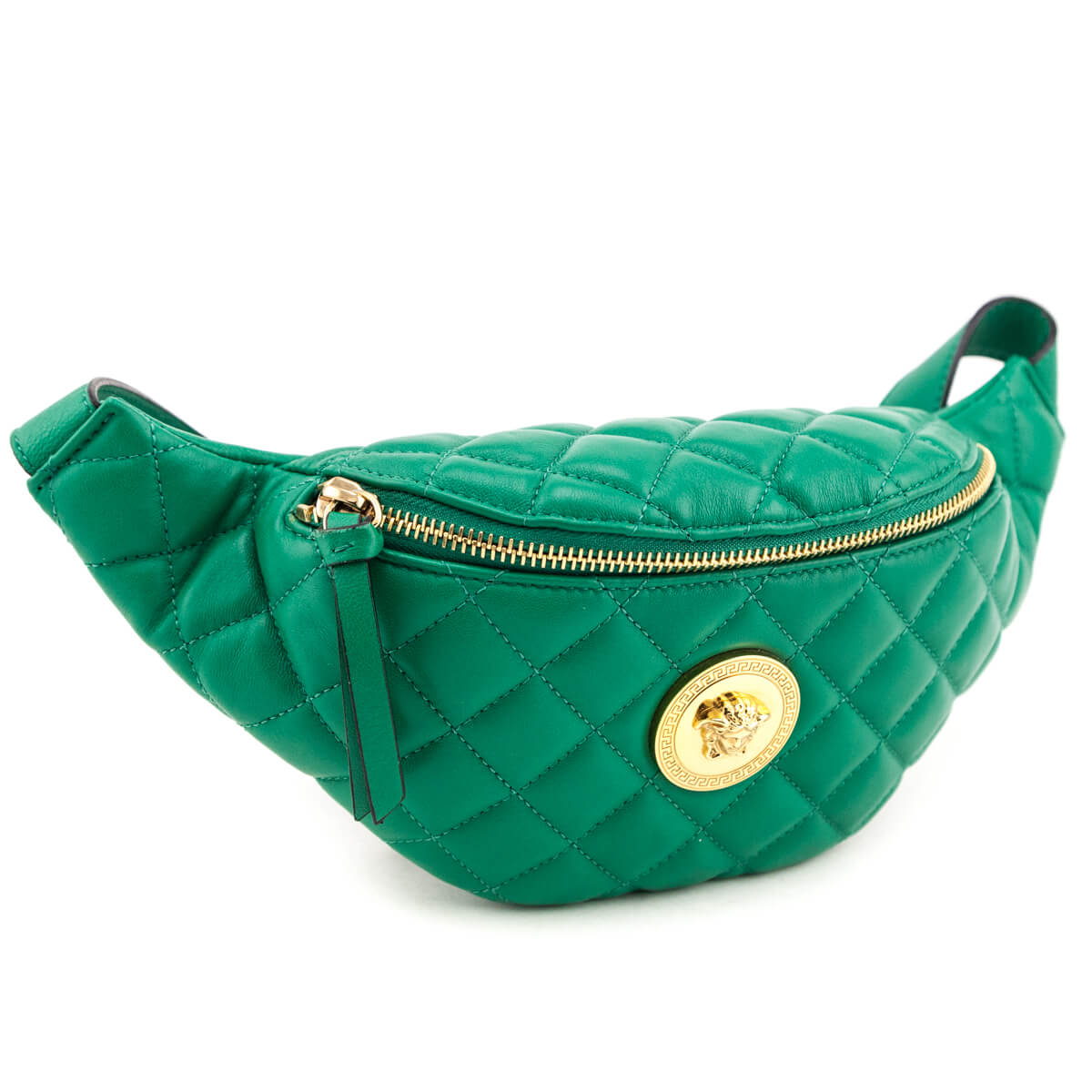 Versace Green Quilted Lambskin Medusa Belt Bag - Replica Handbag 
 - Replica Handbags 
Best Quality
 Designer Handbags 
Preloved Fashions