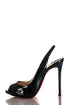 Christian Louboutin Black Leather Peep Toe Lady Sling Pumps Size US 8.5 | EU 38.5 - Replica Handbag 
 - Replica Handbags 
Best Quality
 Designer Handbags 
Preloved Fashions