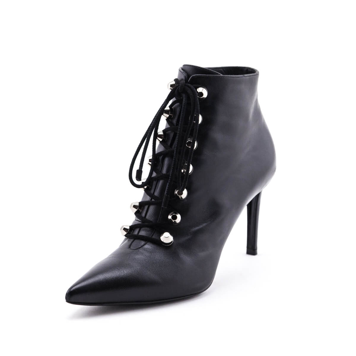 Balenciaga Black Leather Lace up Ankle Boots Size US 9 | EU 39 - Replica Handbag 
 - Replica Handbags 
Best Quality
 Designer Handbags 
Preloved Fashions