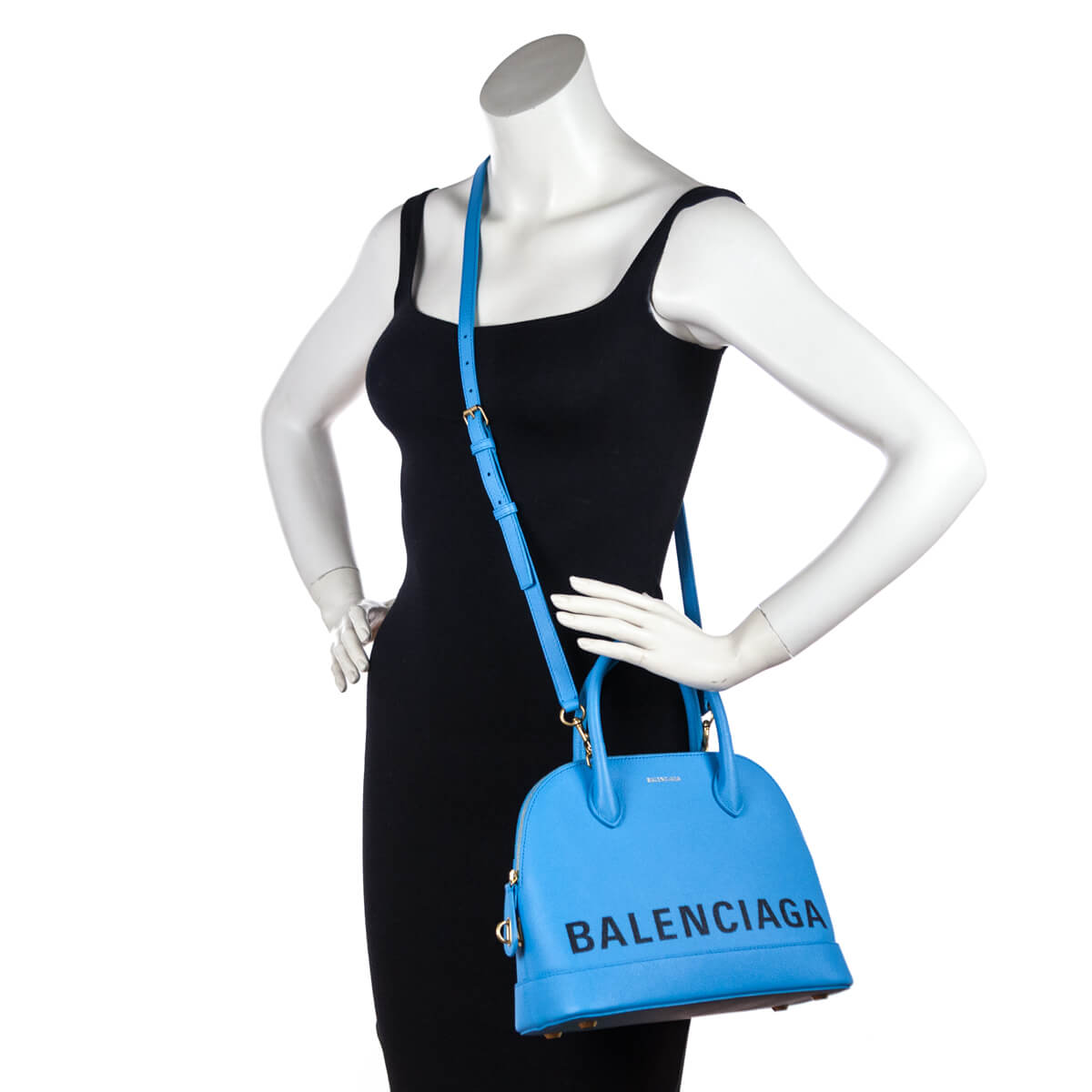 Balenciaga Bleu Turquoise Grained Calfskin S Ville Top Handle Bag - Replica Handbag 
 - Replica Handbags 
Best Quality
 Designer Handbags 
Preloved Fashions