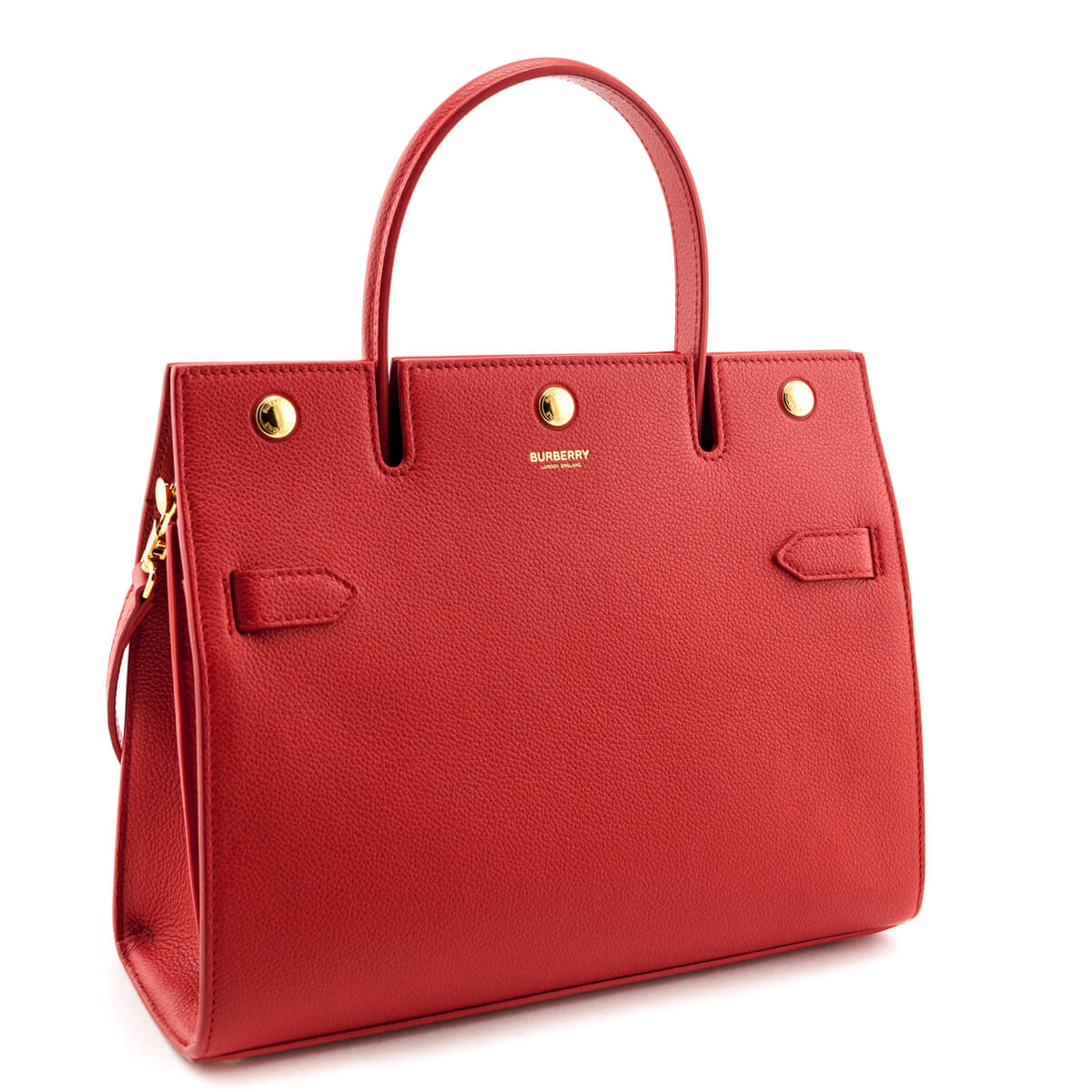 Burberry Bright Red Grained Calfskin Small Two-Handle Title Bag - Replica Handbag 
 - Replica Handbags 
Best Quality
 Designer Handbags 
Preloved Fashions