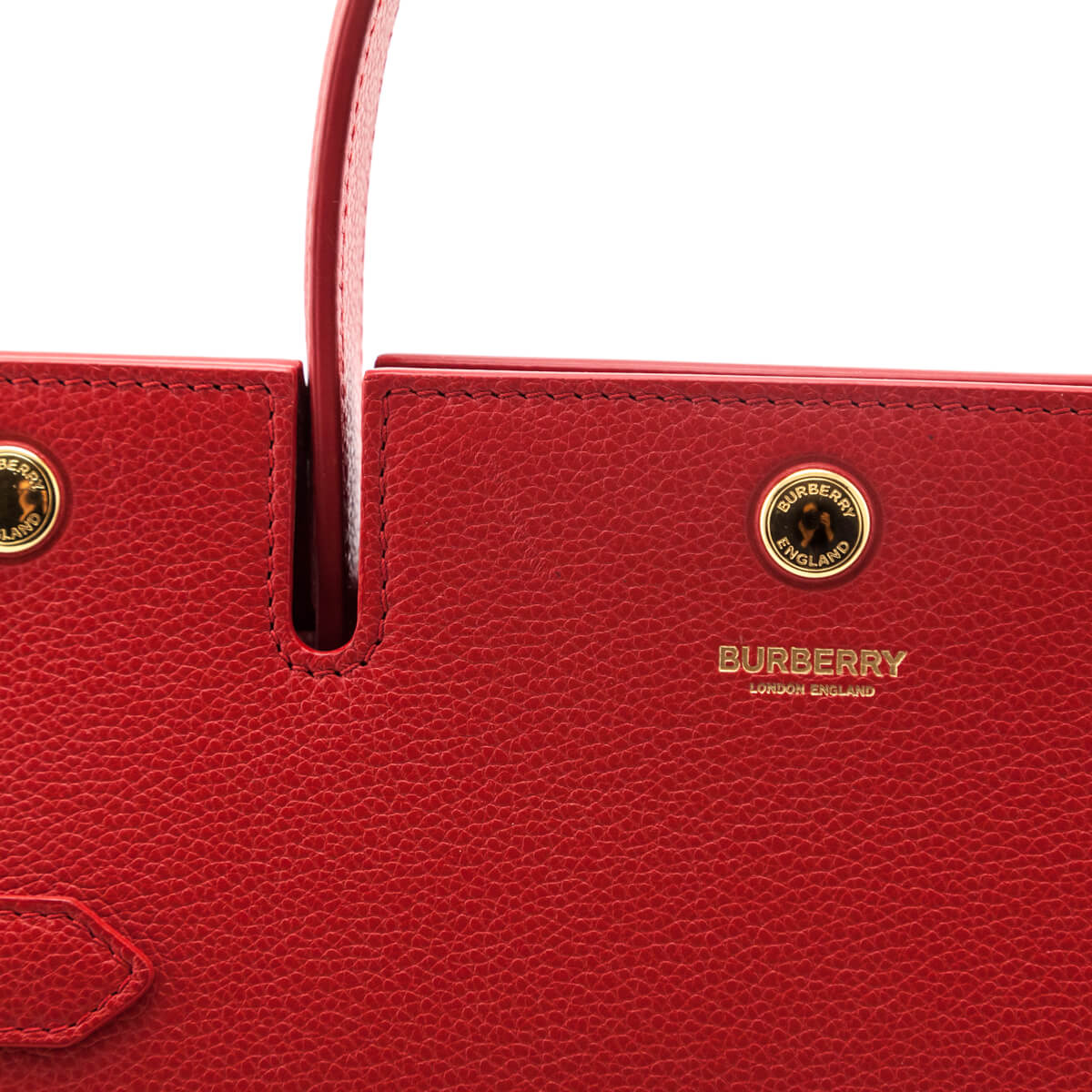 Burberry Bright Red Grained Calfskin Small Two-Handle Title Bag - Replica Handbag 
 - Replica Handbags 
Best Quality
 Designer Handbags 
Preloved Fashions