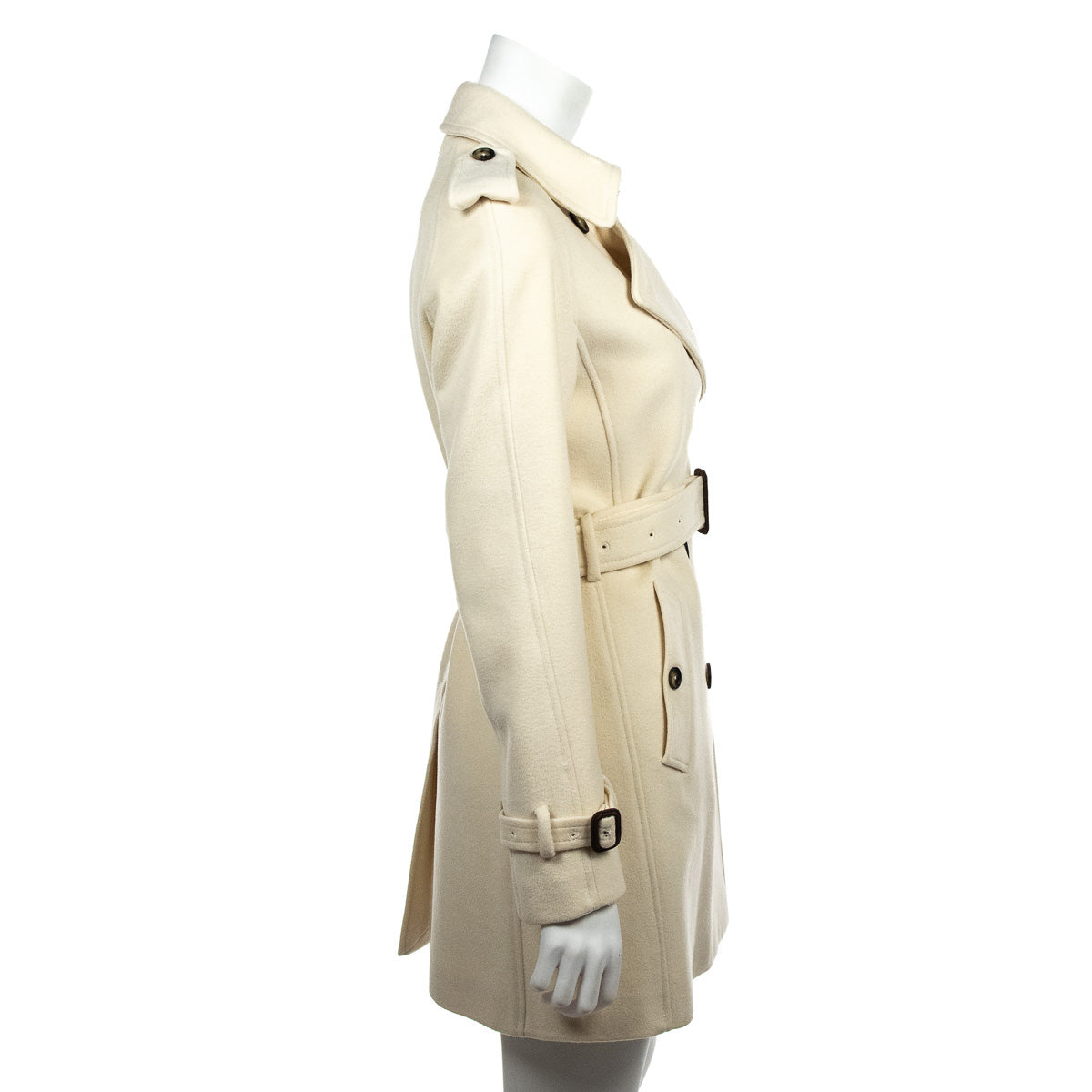 Burberry Ivory Wool Double Breasted Belted Coat Size S | UK 8 - Replica Handbag 
 - Replica Handbags 
Best Quality
 Designer Handbags 
Preloved Fashions