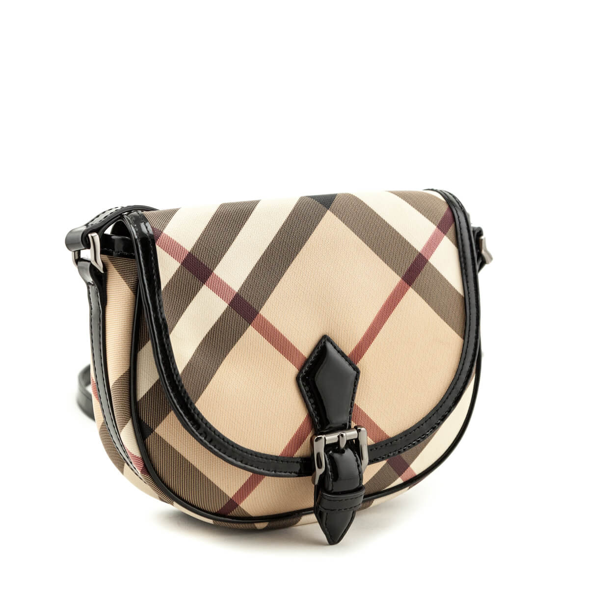 Burberry Supernova Check Black Patent Buckle Crossbody - Replica Handbag 
 - Replica Handbags 
Best Quality
 Designer Handbags 
Preloved Fashions