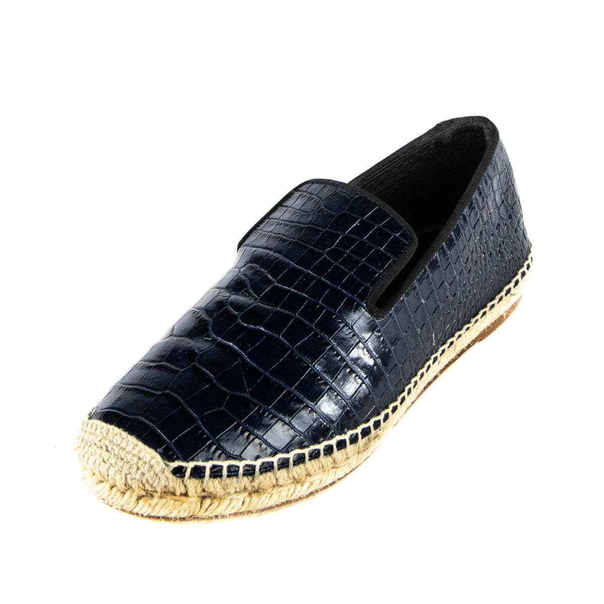 Celine Navy Patent Leather Crocodile Embossed Espadrilles Size 7 | EU 37 - Replica Handbag 
 - Replica Handbags 
Best Quality
 Designer Handbags 
Preloved Fashions