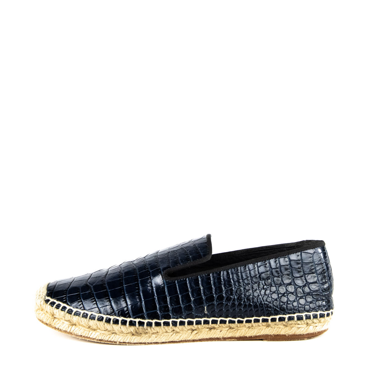 Celine Navy Patent Leather Crocodile Embossed Espadrilles Size 7 | EU 37 - Replica Handbag 
 - Replica Handbags 
Best Quality
 Designer Handbags 
Preloved Fashions